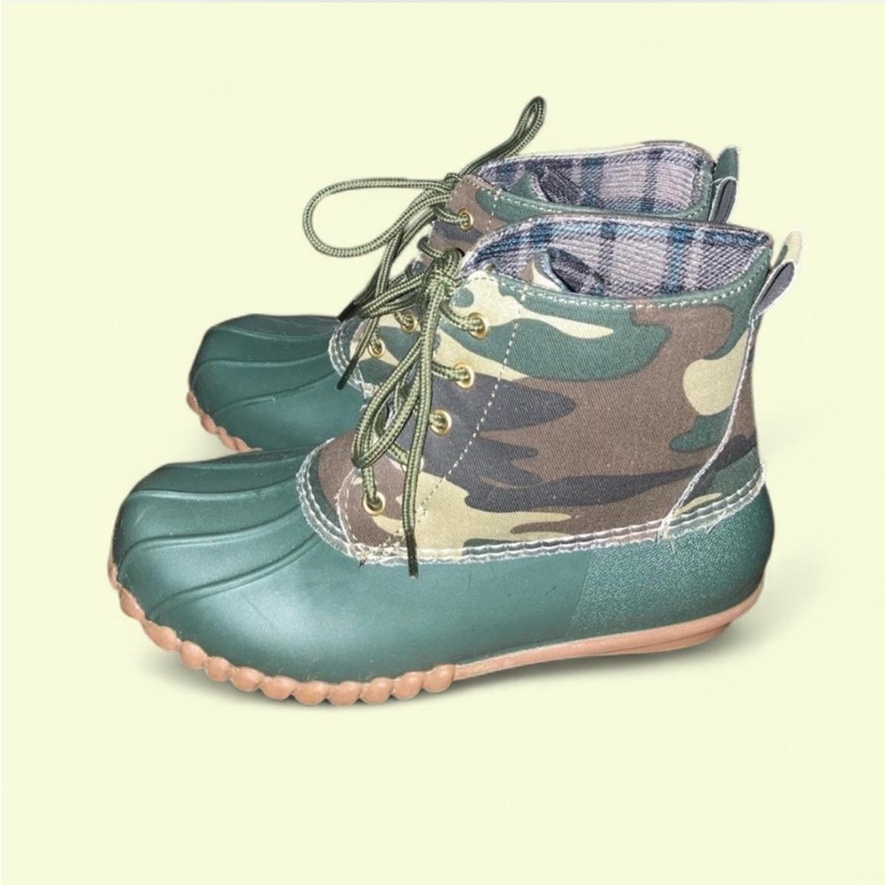 Henry Ferrera Camo Duck Boots 6